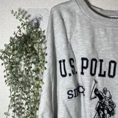 U.S. POLO ASSN. グレー スウェット Mサイズのサムネイル