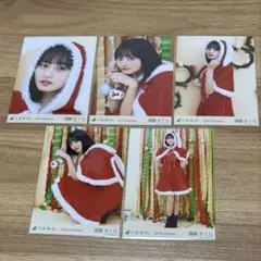 乃木坂46 遠藤さくら 生写真 個別 2020 クリスマス 12月 5枚セット