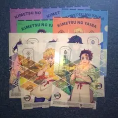 鬼滅の刃 クリアファイル クリアポスター セブンイレブン　全種