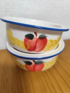 DANSK ボウル 器 スープ皿 2点セット ハンドペイント 北欧好きの方にものサムネイル