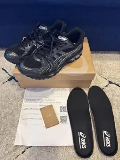 【28.0cm 】ASICS GEL-KAYANO14 ブラック/ピュアシルバー