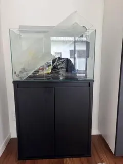 60㎝ガラス水槽用 上部濾過アクアポニックス仕様 - メルカリ