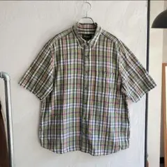 ★ 00S Eddie Bauer マドラスチェックシャツ エディーバウアー