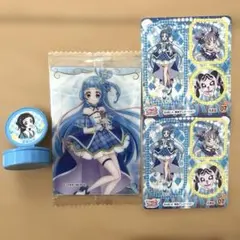 キュアウインク　スタンプ　カード　シール　キミとアイドルプリキュア　蒼風なな