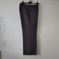 紳士用　グレー チェック柄 スラックス　秋冬