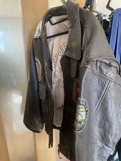 ヴィンテージ／ レザージャケット アウター