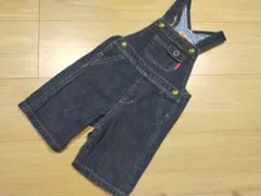 MIKIHOUSE デニム オーバーオール サロペット S ミキハウス パンツ