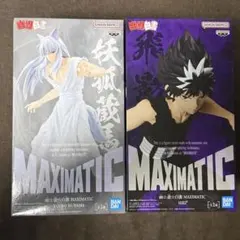 幽遊白書 MAXIMATIC フィギュア 飛影 妖狐蔵馬 2点セット