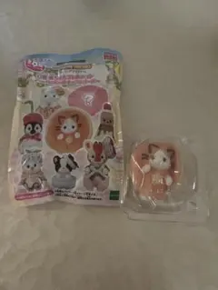 シルバニアファミリーキラキラくじ G賞ラテネコの赤ちゃん ピーノ