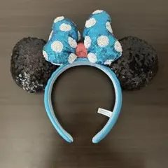 ミッキー風スパンコールカチューシャ