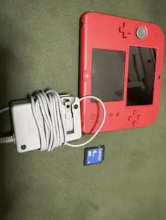 ニンテンドー2DS 赤 本体 充電器付き