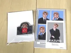 ハピチャンクジ 杢代和人 メモスタンド＆カードセット　ステッカーセット