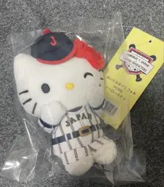 侍ジャパン×サンリオキャラクターズ ぬいぐるみマスコット ハローキティ