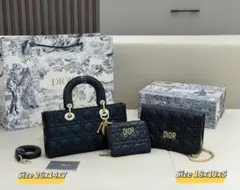 Dior バッグ 財布 3点セット ブラック