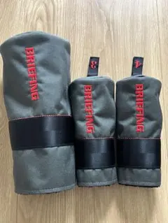 美品　ブリーフィング　ヘッドカバー　ドライバー　ウッド　ユーティリティ　3本