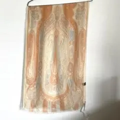 ETRO 100%シルク ペイズリー柄ストール
