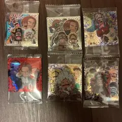 ワンピース　シールウエハース14 ルフィ　黒ひげバギー シャンクス シークレット