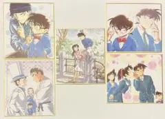 名探偵コナン AGF2019 ミニ色紙 全5種セット