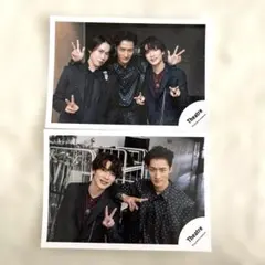 Snow Man 祭GALA 公式写真　岩本照　深澤辰哉　宮舘涼太　2枚