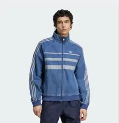 adidasアディダス 中国限定 蛇年トラックジャケット ブルー Mサイズ