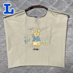 新品 うさぎの刺繍 Mサイズエコバッグ Mサイズ