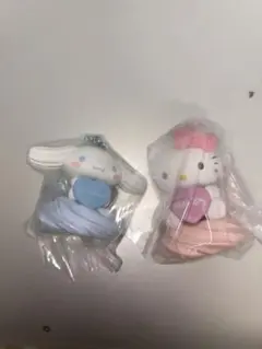 サンリオ ホイップクリームマスコット キティ&シナモンセット