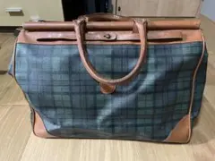 Guy Laroche ギラロッシュ ボストンバッグ チェック柄 ベージュ 旅行
