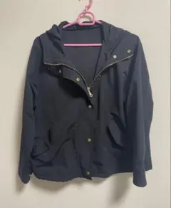 GU マウンテンパーカー　Mサイズ　レディース　アウター　ネイビー　上着