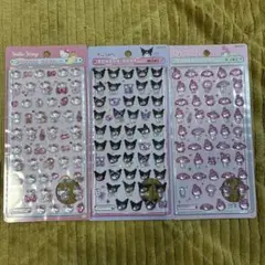 【国内正規品】ボンボンドロップシール　ハローキティ クロミ マイメロディー