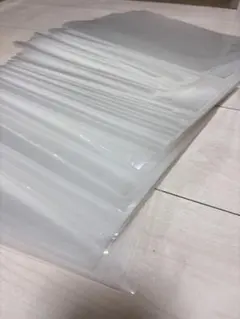 【中古】透明 A4 クリアファイル まとめ売り　50枚