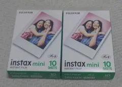 FUJIFILM instax mini インスタントフィルム 　2パック
