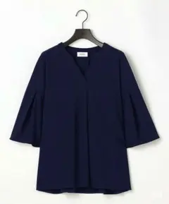Moga 紺　カットソー　未使用　タグつきのサムネイル