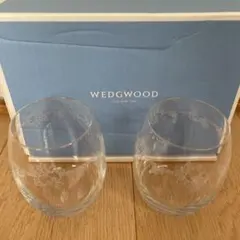 WEDGWOOD ガラスコップ 2個セット