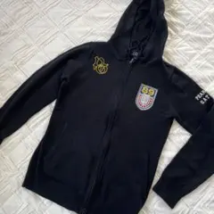 PEARLY GATES パーカー ウール100% ブラック