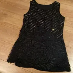 スパンコールトップス