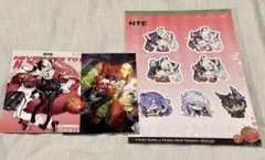 NTE レクイエム グッズ ミニポスター クリアファイル ポストカード等