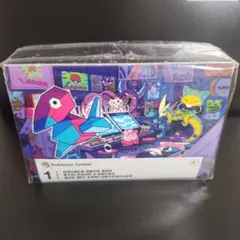 海外ポケモンセンター　タマムシゲームコーナー　 ダブルデッキボックス　サプライ