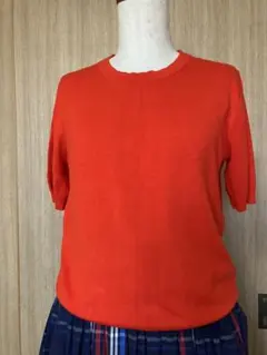 ZARA ビタミンカラーの半袖ニット