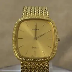【稼働】SEIKO Dolce ドルシェ 8N40-5040 金メッシュ 稼働】SEIKO Dolce ドルシェ 8N40-5040 金メッシュ - メルカリ