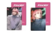 佐久間大介 SnowMan 台湾 台北ポップアップ　フォトカード