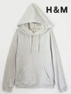 美品 H&M L.O.G.G. パーカー 霜降りグレー ユニセックス S〜M相当