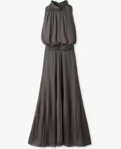 SNIDEL スナイデル シフォンプリーツフレアワンピース