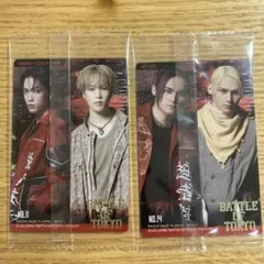 BATTLE OF TOKYO & ROWDY SHOGUN ２枚カードセット
