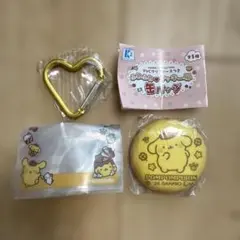ブルヤ様専用サンリオ　ふわふわクッキー風缶バッジ　ポムポムプリン