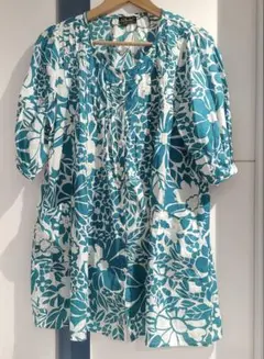marble SUD 朝顔刺繍 半袖ブラウス | Mercari