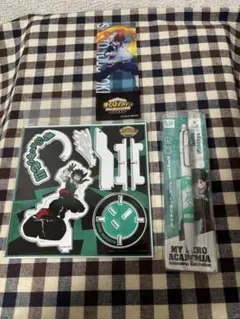 僕のヒーローアカデミア 緑谷出久アクリルスタンド とボールペンセット+特典付き