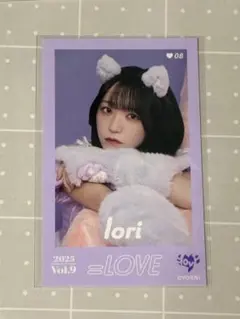 野口衣織 ミニフォト レア 猫