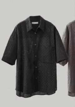 【完売品‼️】EMBROIDERY SHEER SHIRT【WYM】のサムネイル