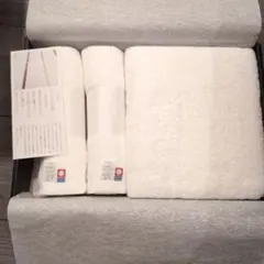 高品質ホワイトタオル3枚セット