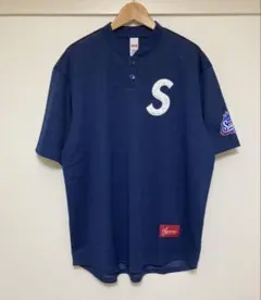 ⭕シュプリーム S ロゴ ヘンリーシャツ パープル XXL新品未試着 - メルカリ